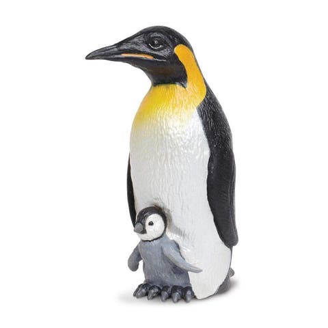 Emperor Penguin With Baby Toy