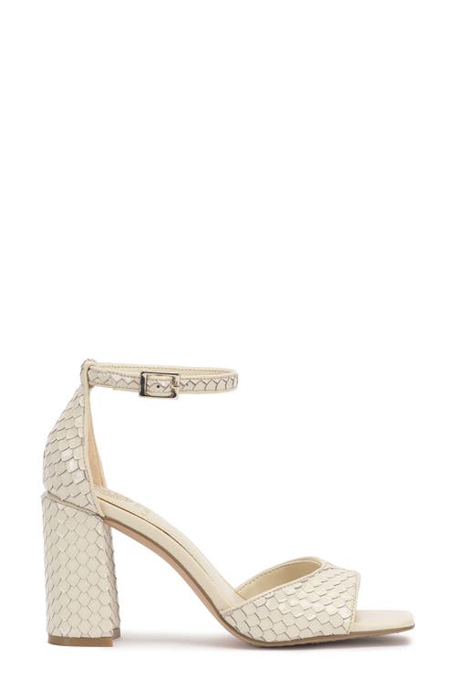 Vince Camuto Haydina Ankle Strap Sandal In White
