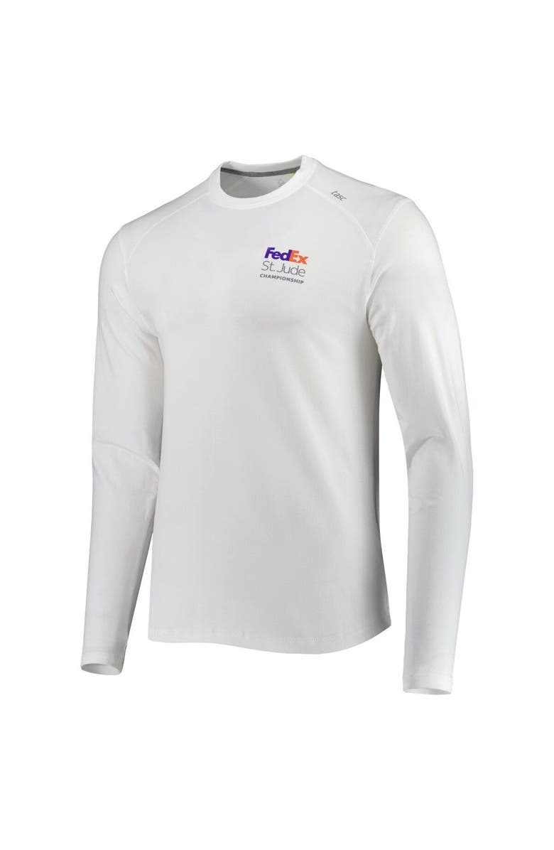 tasc Performance Men's tasc Performance White FedEx St. Jude Championship Carrollton Long Sleeve T-Shirt, Alternate, color, 