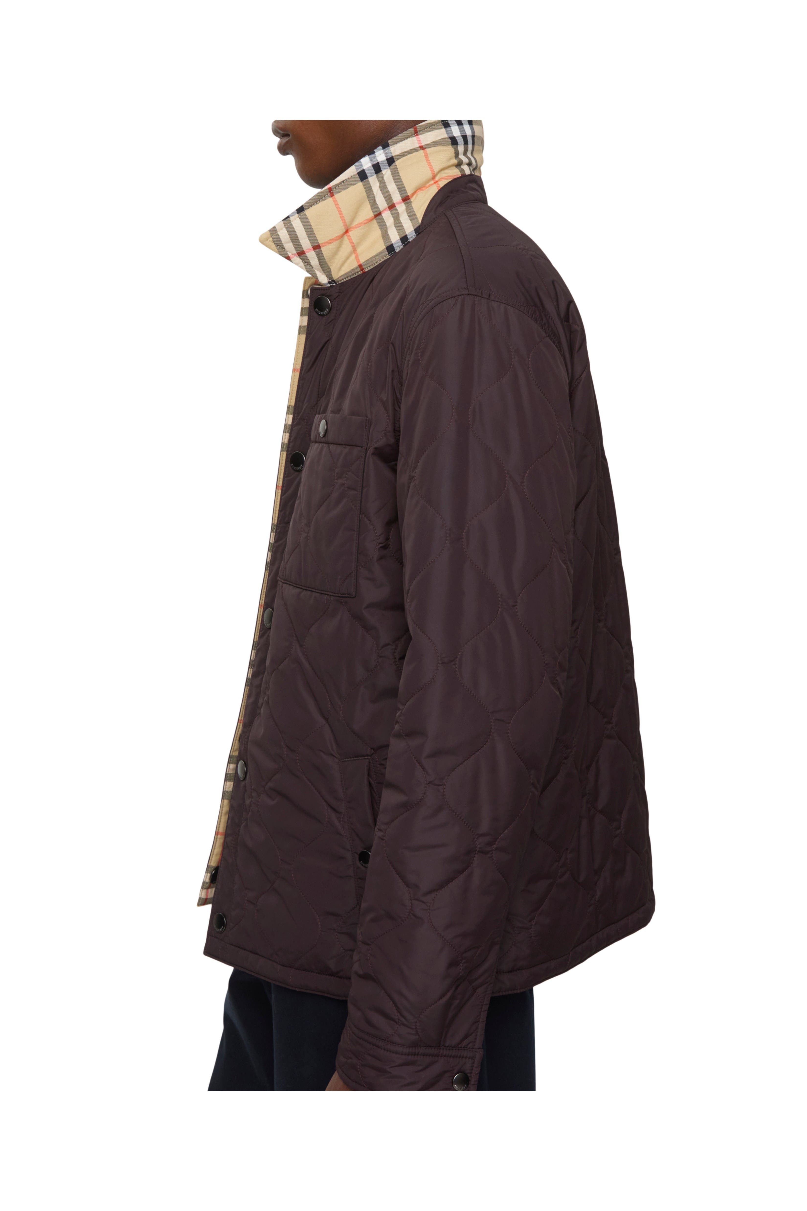 Burberry Reversible Quilted Nylon Overshirt — фото 4