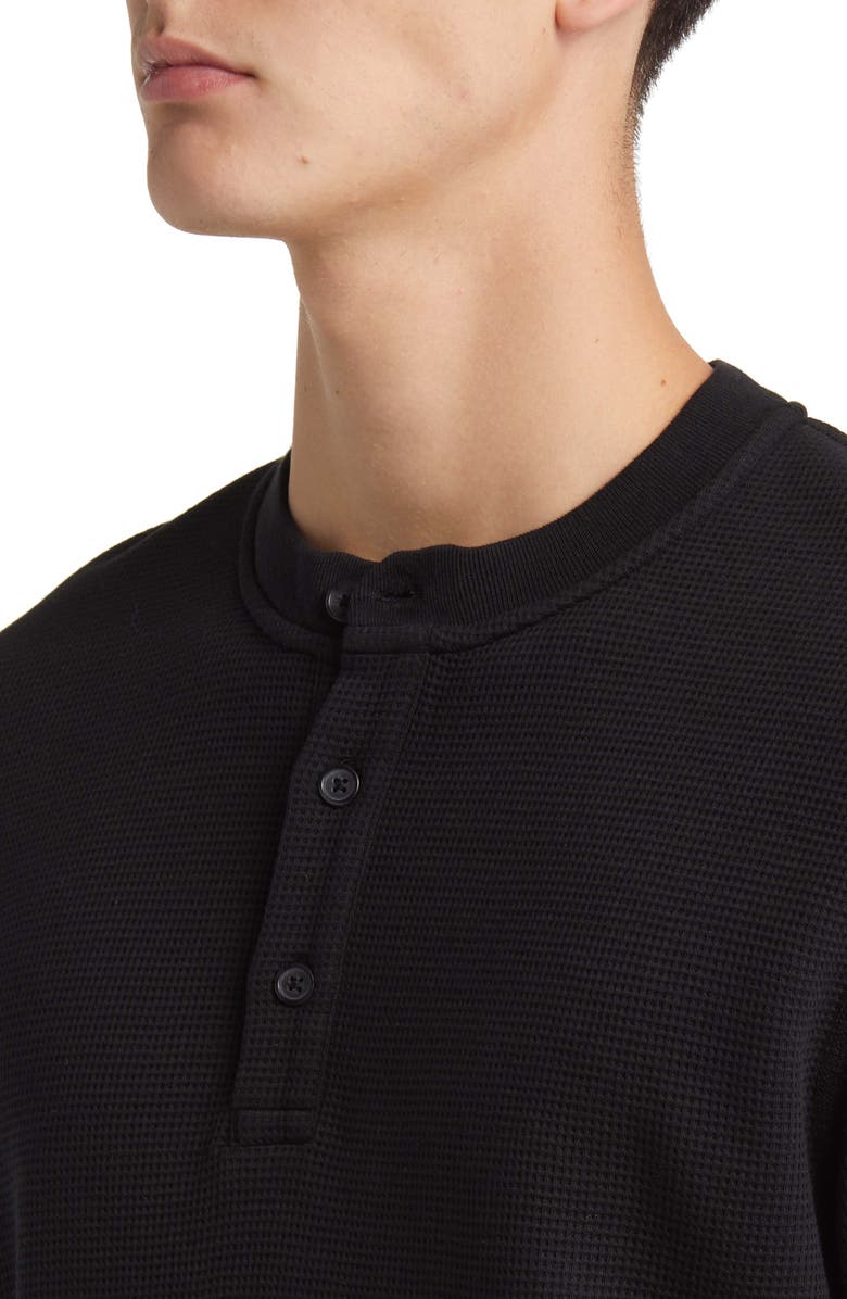 Reigning Champ Lightweight Waffle Henley, Alternate, color,