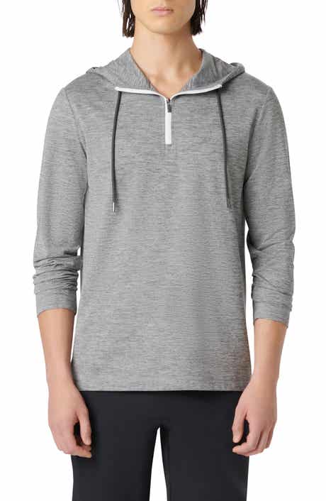 Bugatchi Quarter Zip Performance Hoodie