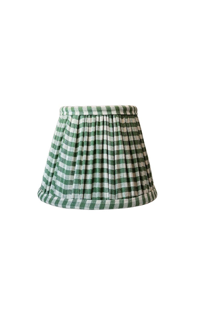 KD Weave Gingham Empire Shade, Main, color, Olive
