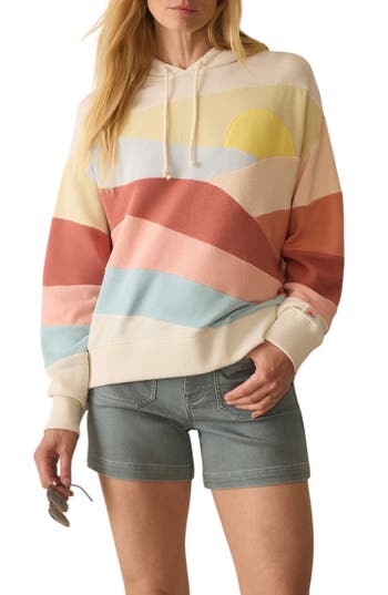 Faherty Soleil Canyon Hoodie In Multi