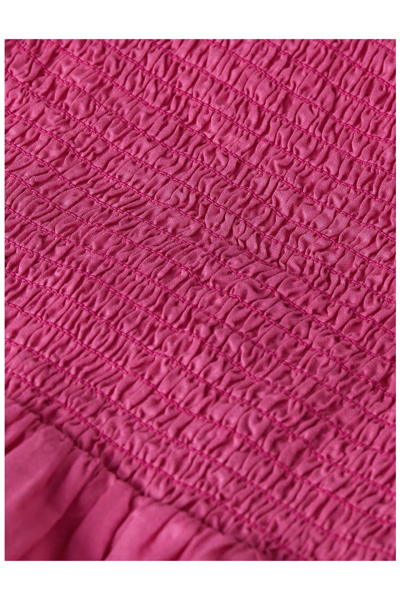 Kids' Smocked Cotton Dress, Alternate, color, ROSE VIOLET