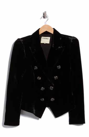Bethany Velvet Structured Blazer