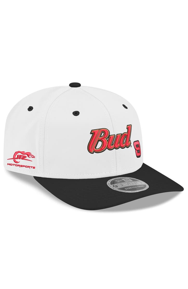 New Era Men's New Era White Dale Earnhardt Jr. Budweiser 9SEVENTY Stretch-Snap Hat, Main, color, White