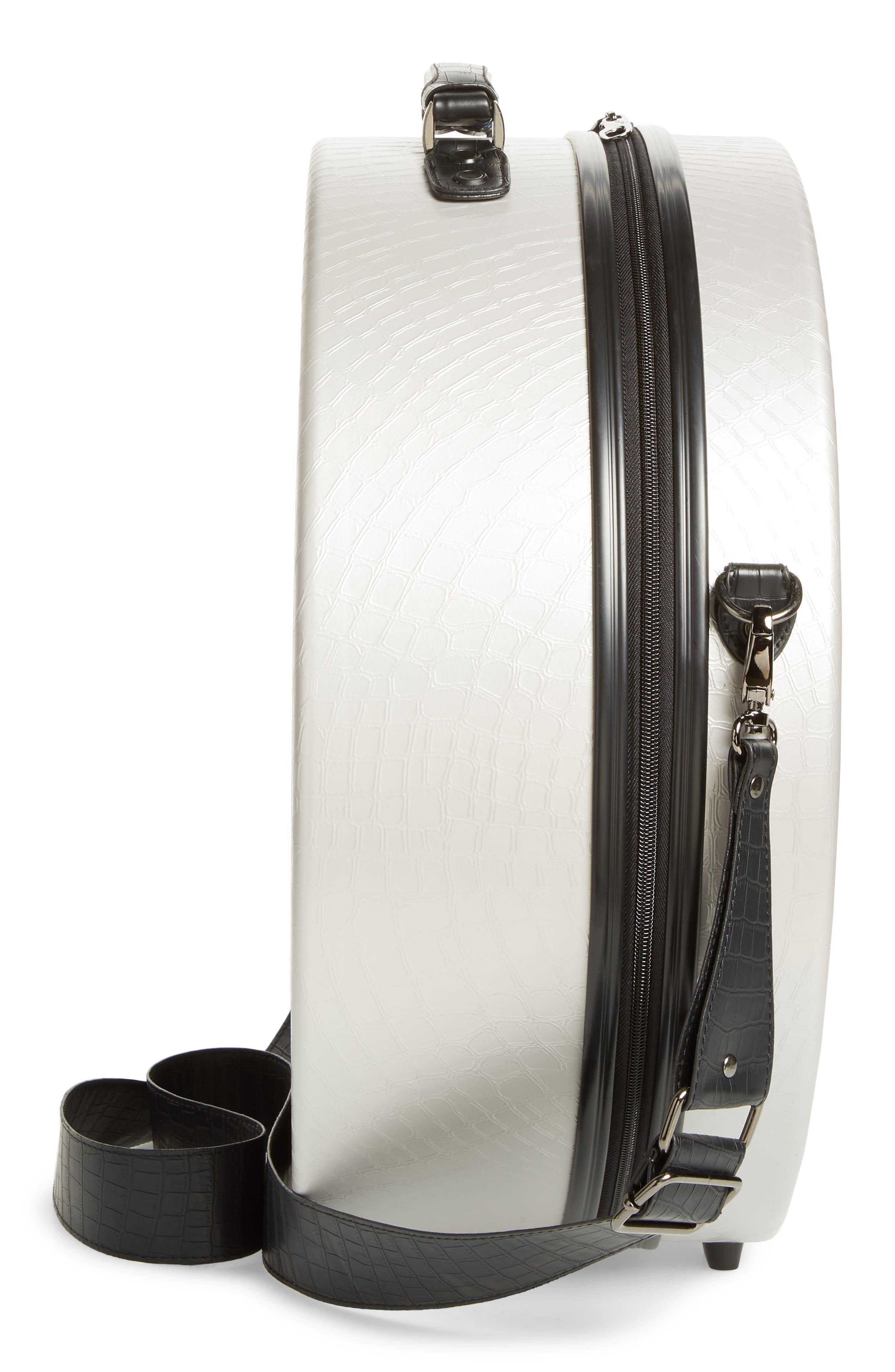 CALPAK Baye Large Hardcase Hat Box, Alternate, color, 