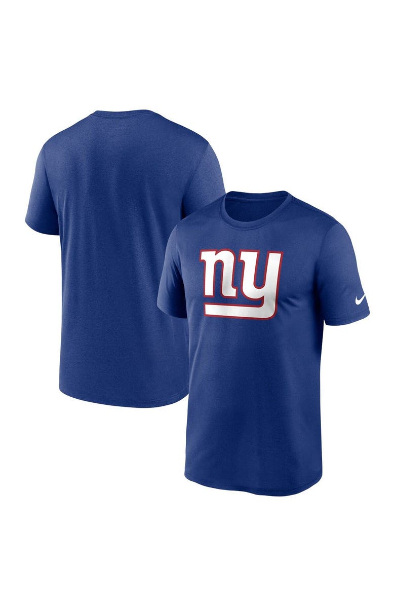 Nike Men's Nike Royal New York Giants Legend Logo Performance T-Shirt, Main, color, Royal