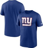 Nike Men's Nike  Royal New York Giants Legend Logo Performance T-Shirt