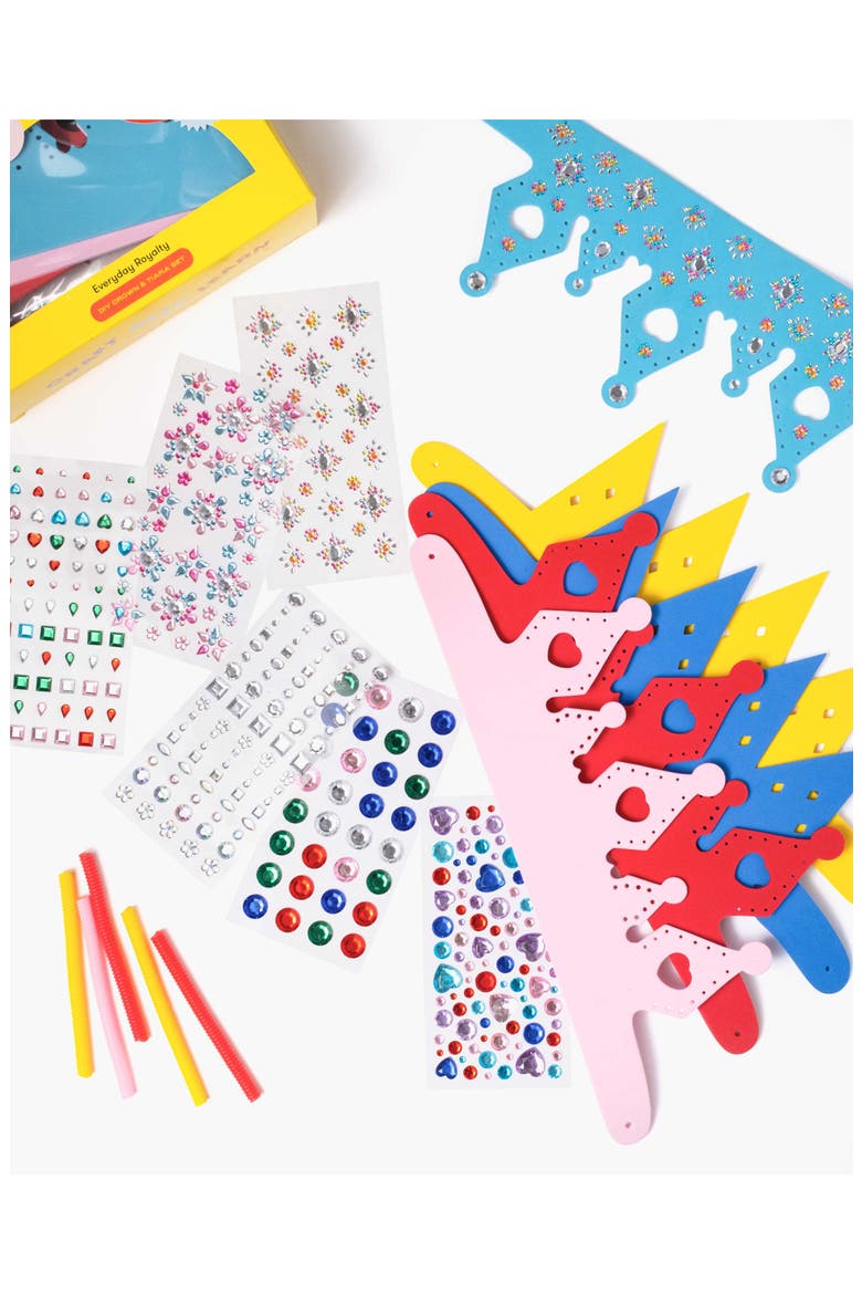 Kids' Everyday Royalty DIY Crown Kit, Main, color, MULTI