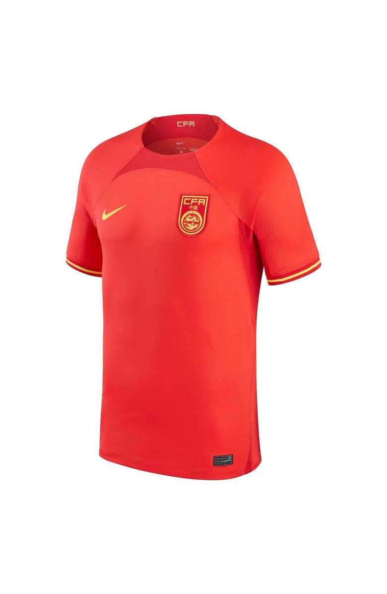 Nike Men's Nike Red China National Team 2022/23 Home Replica Jersey, Alternate, color, 