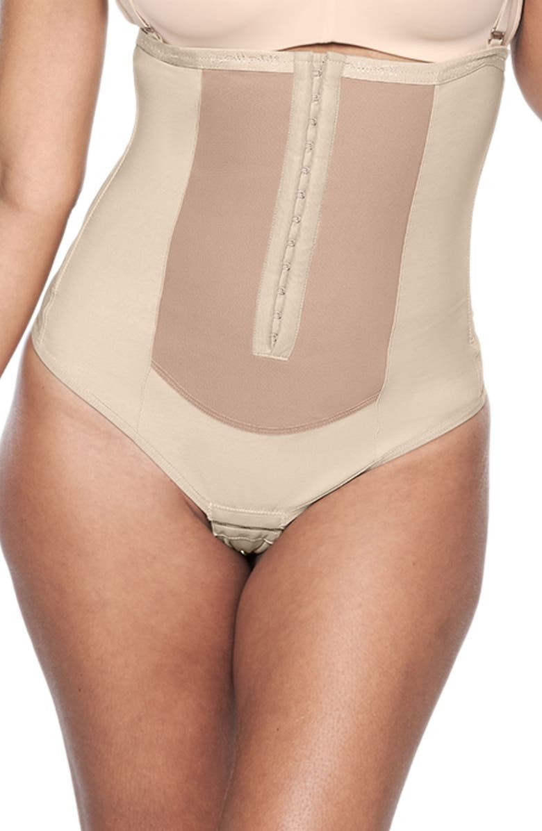 Bellefit Postpartum Corset Thong Girdle, Main, color, 