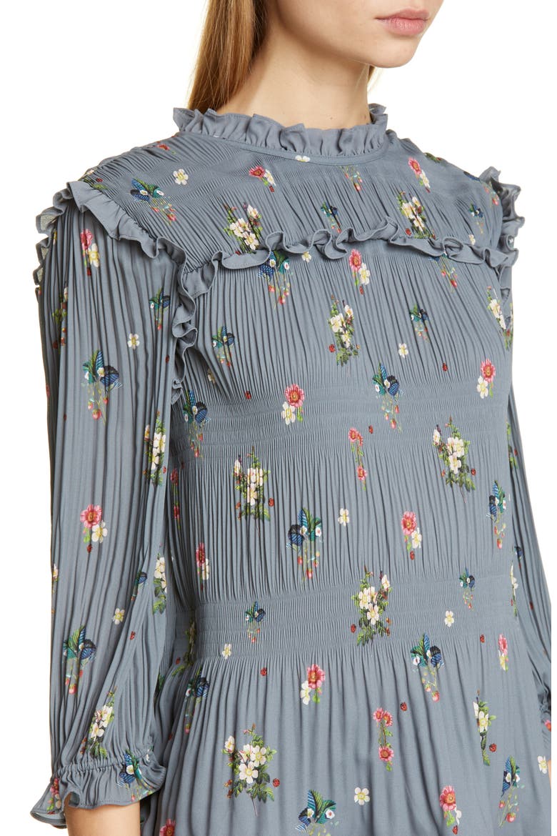 Horili Oracle Pleated Top, Alternate, color, GREY