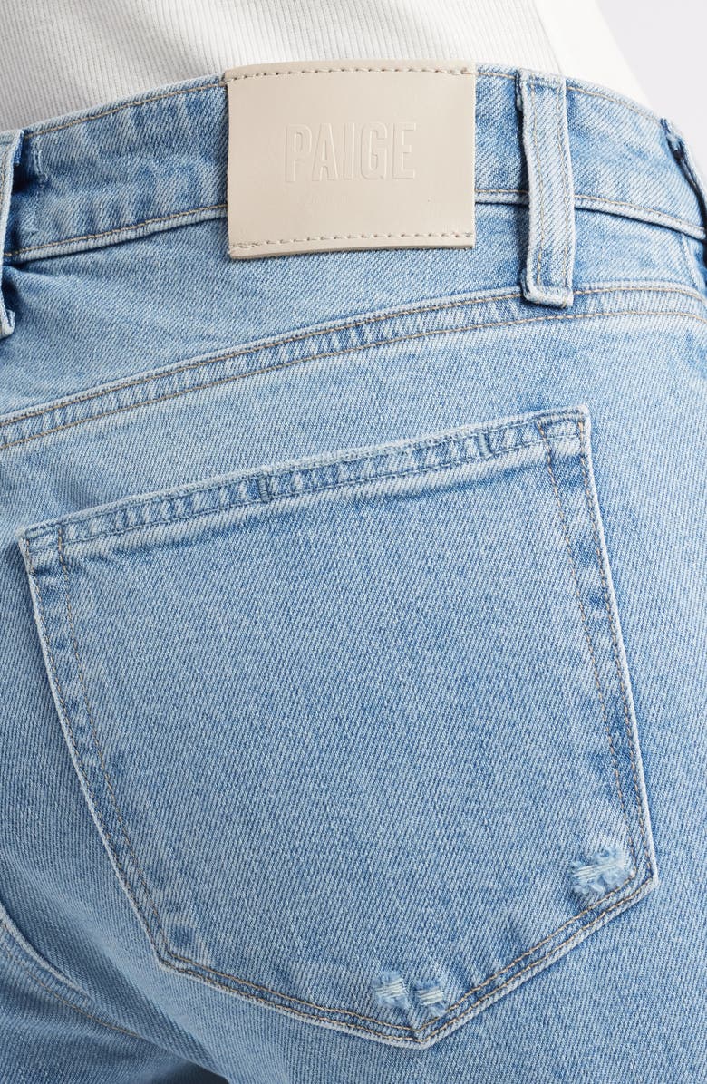 PAIGE Celeste Jolene Pocket Straight Leg Jeans, Alternate, color, 