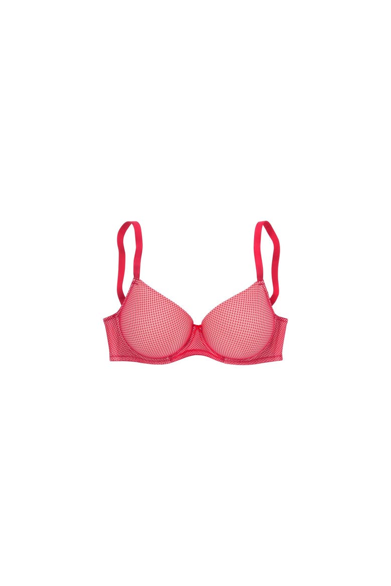 Invisible T-Shirt Bra, Alternate, color, Red