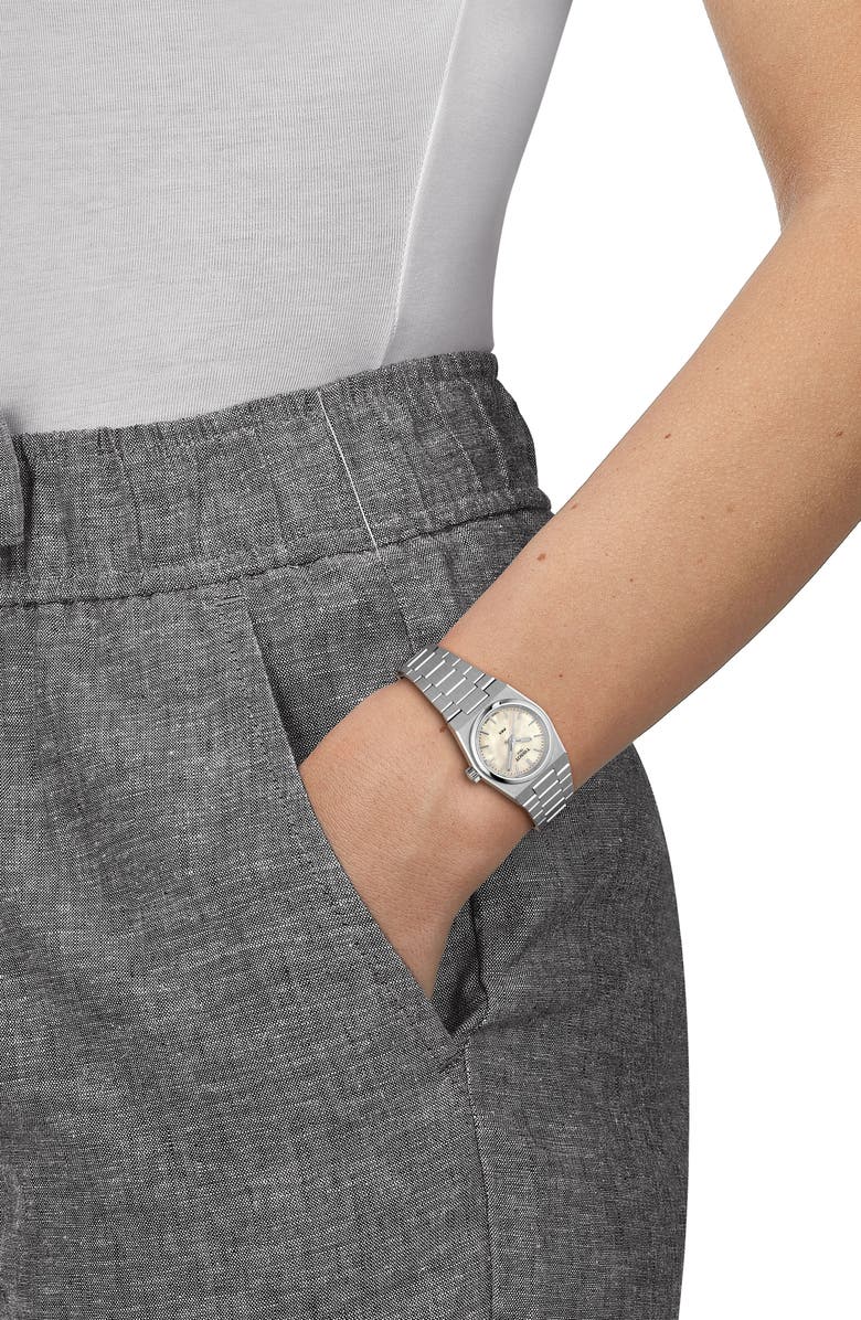 PRX Stainless Steel Bracelet Watch, 25mm