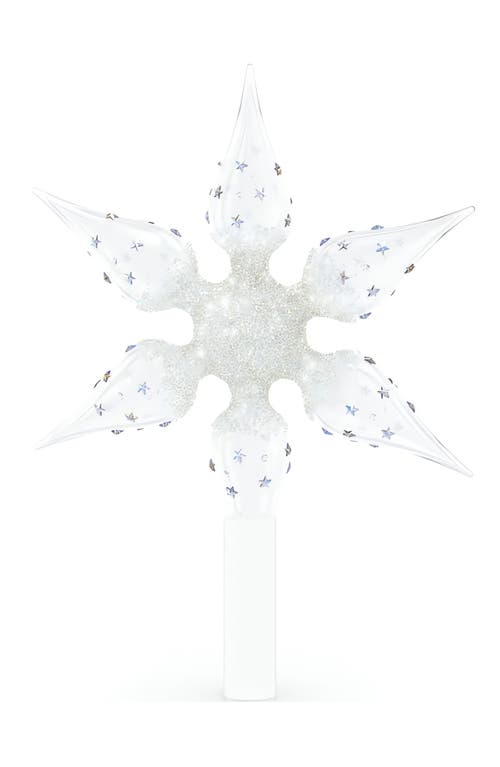 Swarovski Holiday Magic Classics Tree Topper In Clear