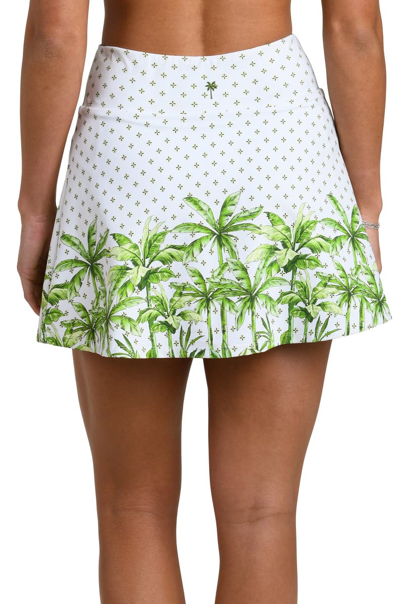 La Blanca Club Palm Active Skort, Alternate, color, Lime