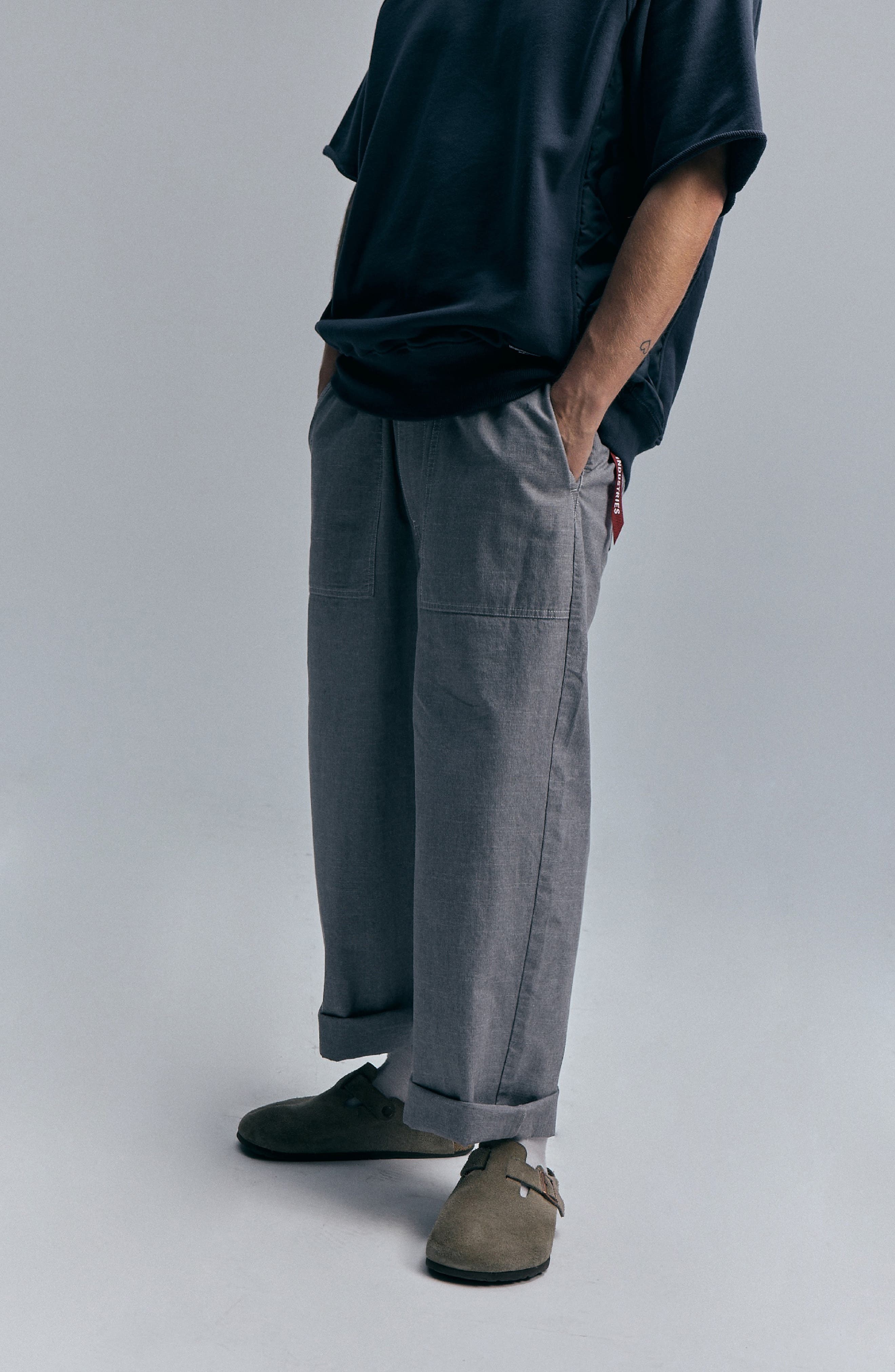Alpha Industries Wide Leg Pull-On Pants (Men) | Nordstromrack