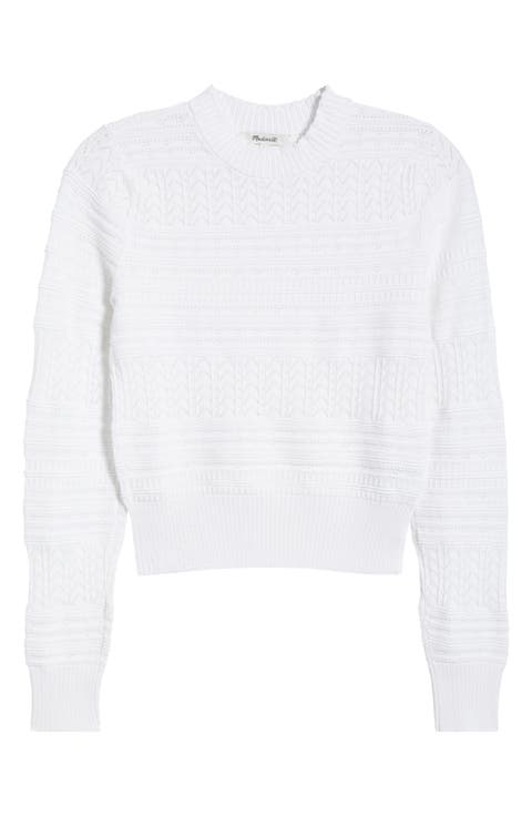Cotton Crewneck Sweater