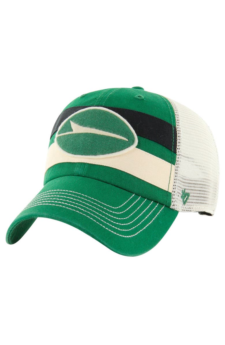 '47 Men's '47 Kelly Green New York Jets Clubhouse Boon Clean-Up Trucker Adjustable Hat, Alternate, color, Kelly Green