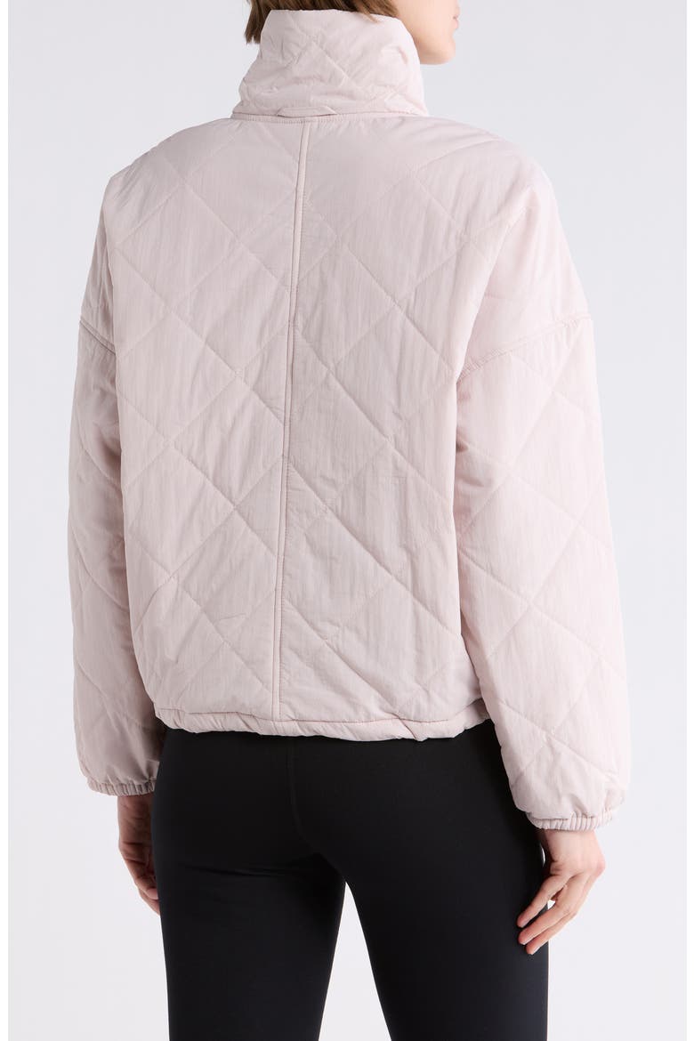 Wander Diamond Quilted Jacket, Alternate, color, PINK HUSH