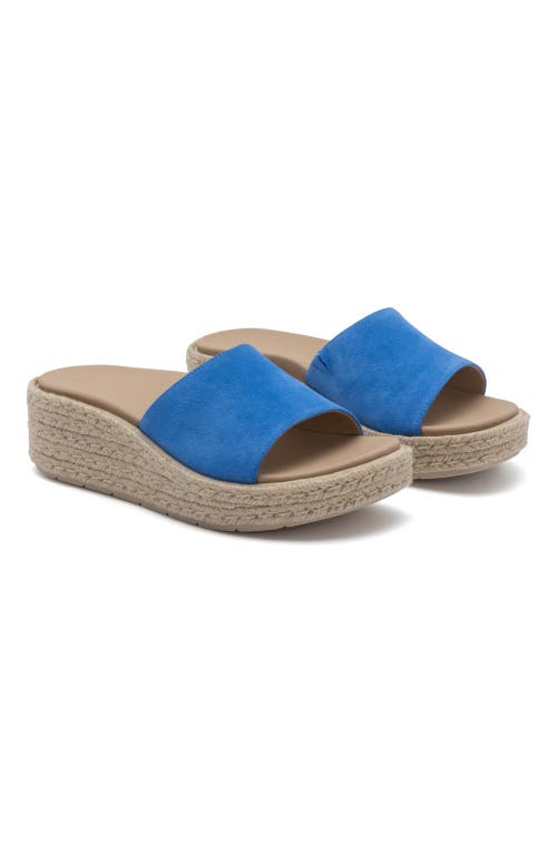 Abeo Solstice Slide In Mar Blue Suede - Regular