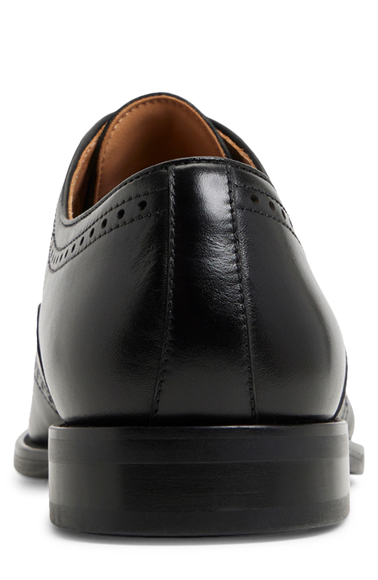 Brooks Brothers Macarthur Wingtip Oxford, Alternate, color, Black