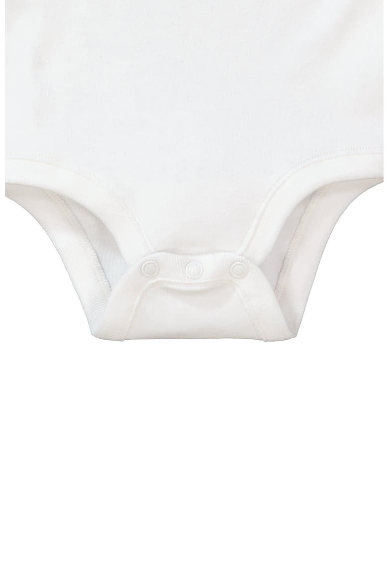 Baby Peter Pan Collar Bodysuit, Unisex, Alternate, color, Soft White