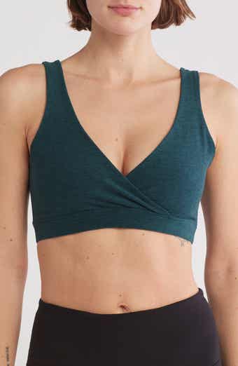 Beyond Yoga Space Dye Crossover Sports Bra