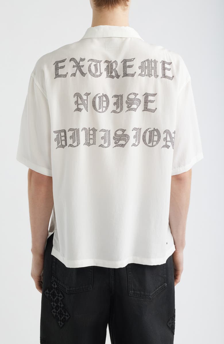 Ksubi End Diner Logo Camp Shirt, Alternate, color, 
