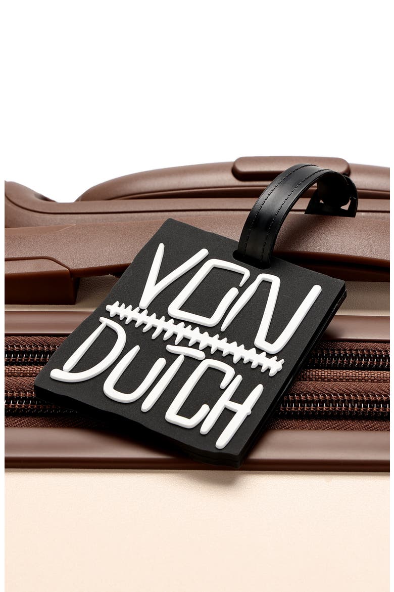 Stitched 2-Piece Suitcase ID Tag Set with Adjustable Straps, Alternate, color, Stitched