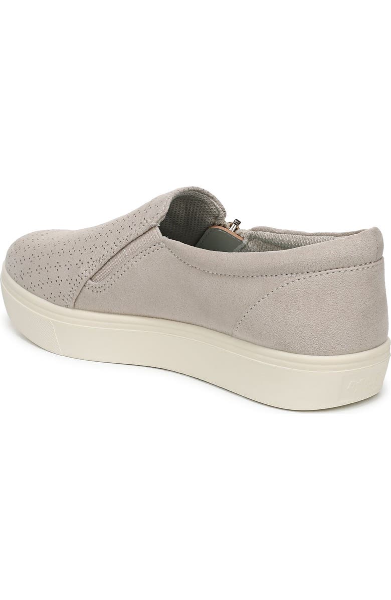 Dr. Scholl's Madison Side Zip Slip-On Sneaker, Alternate, color, Oyster Grey Fabric