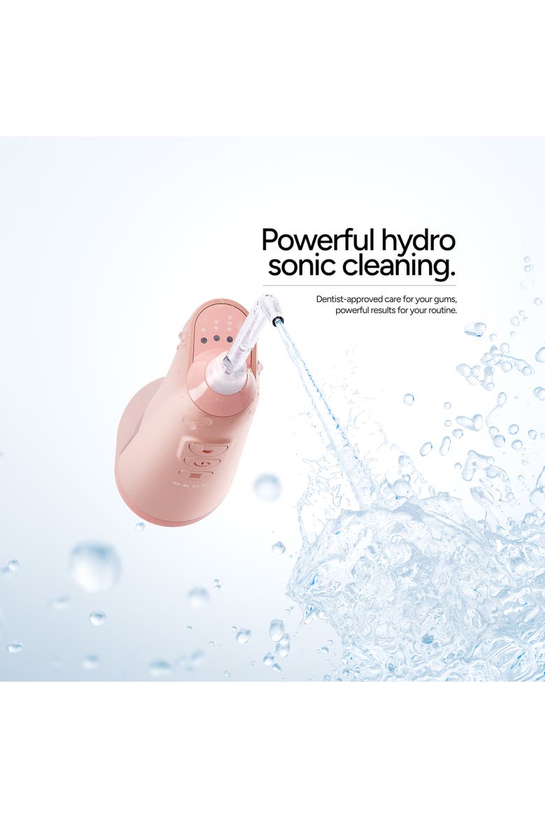 Hydro Sonic Water Flosser, Alternate, color, Rose Gold