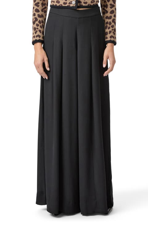 Cecil Pleated Wide Leg Pants
