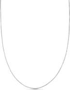 Bony Levy Men's 14K Rounded Box Chain Necklace (Online Trunk Show)