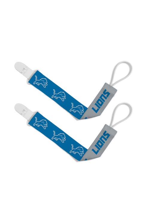 Detroit Lions Pacifier Clip 2-Pack