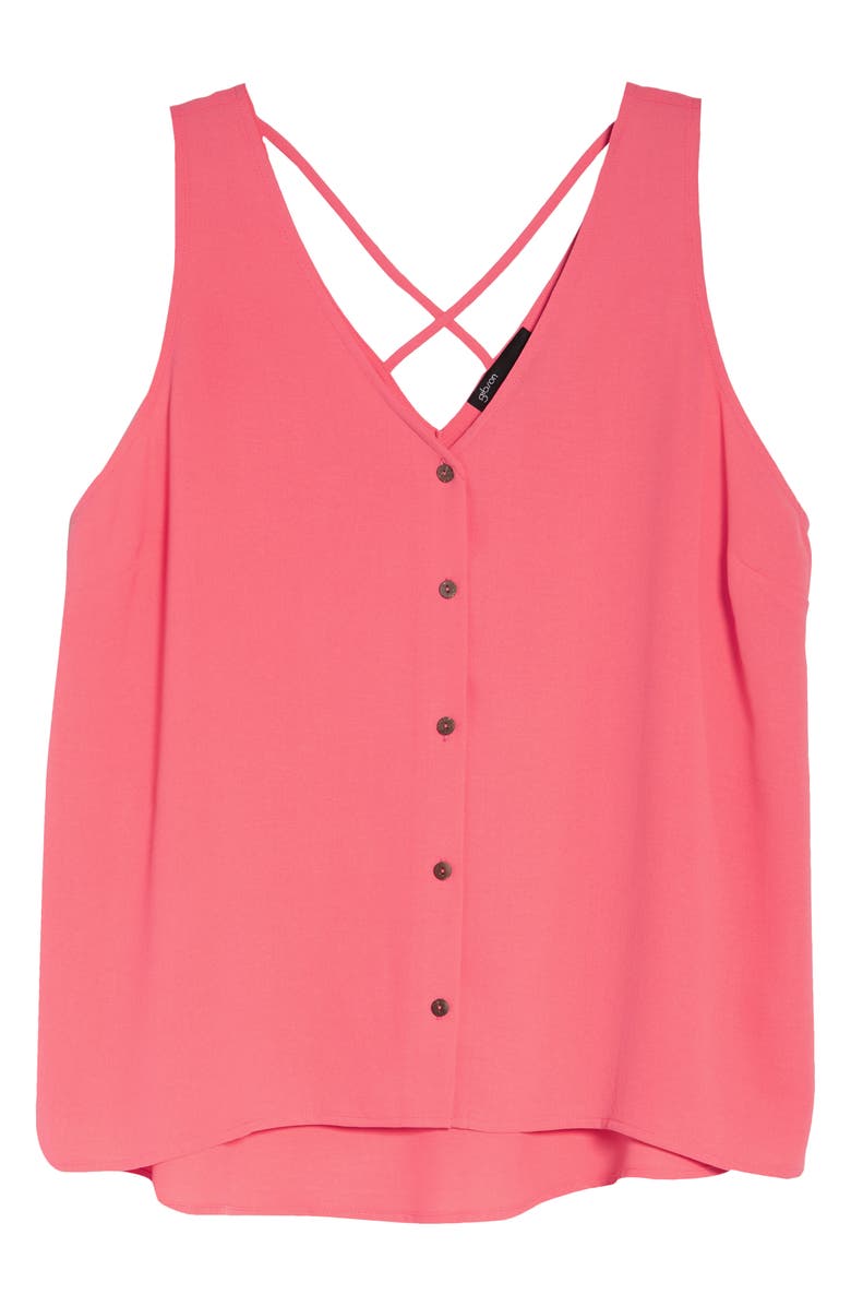GIBSONLOOK Gibson x The Motherchic Isle Button-Up Tank, Alternate, color, 