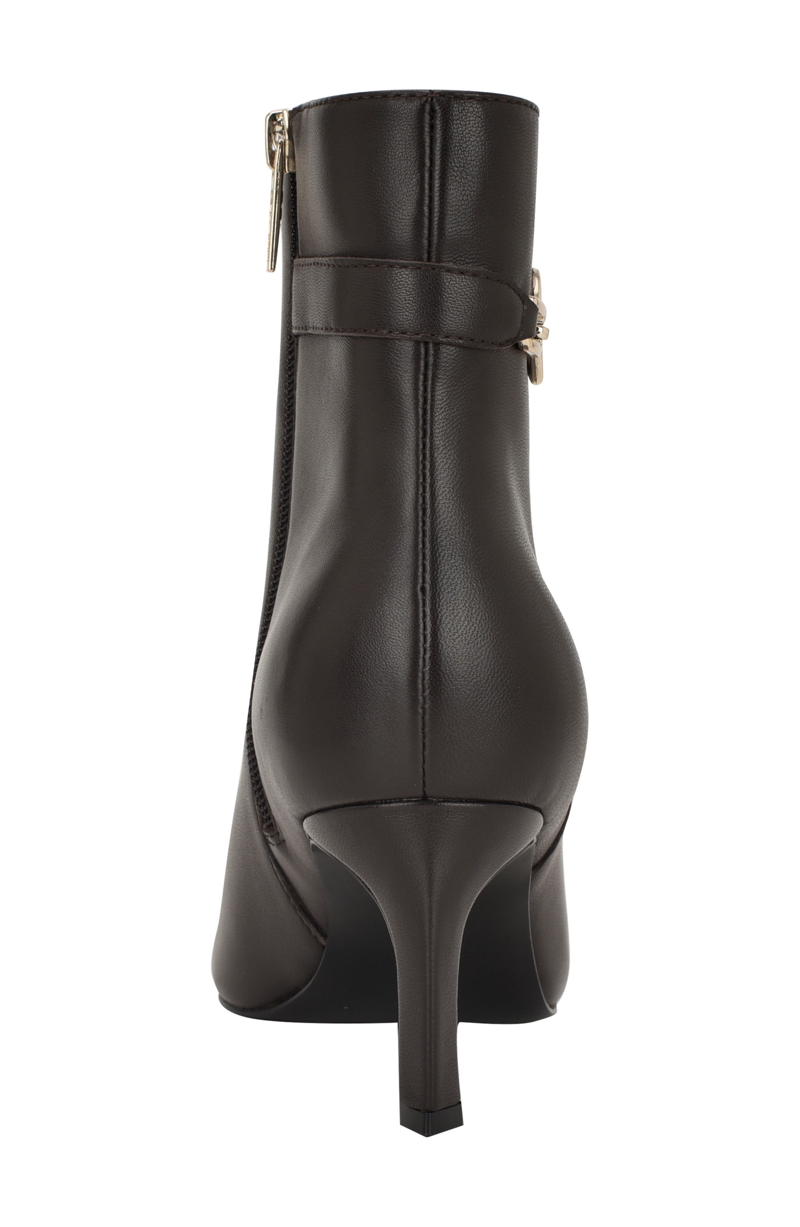 GUESS Paislie Ankle Boot, Alternate, color, Medium Brown