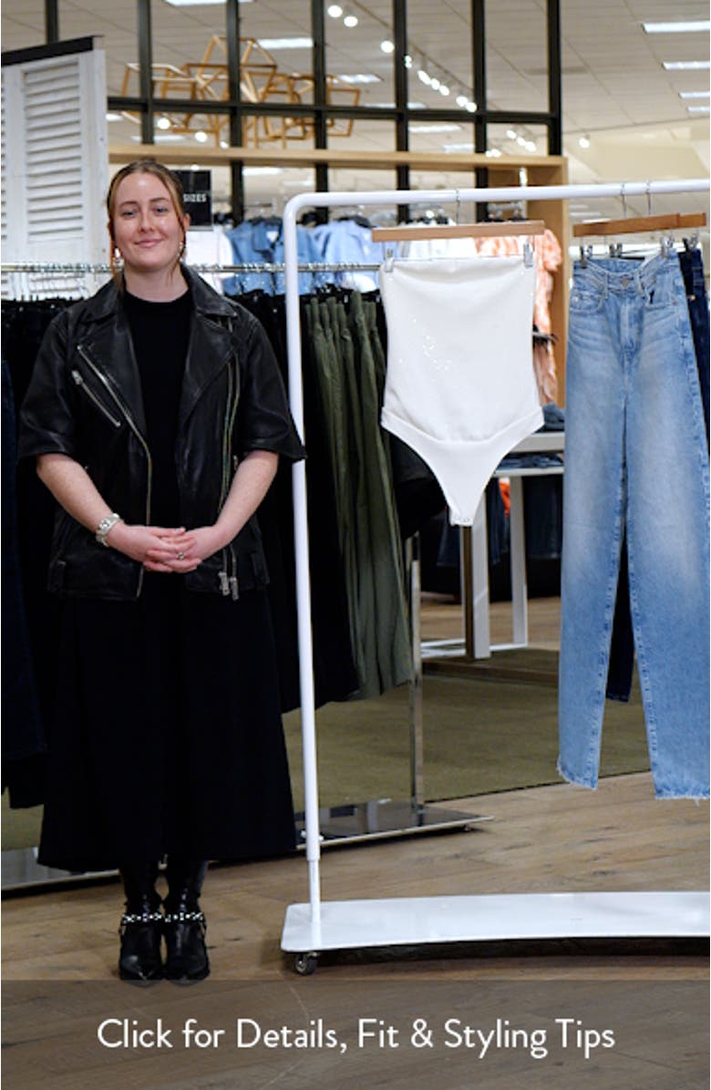 Sculpting Corset Strapless Crystal Bodysuit, sales video thumbnail