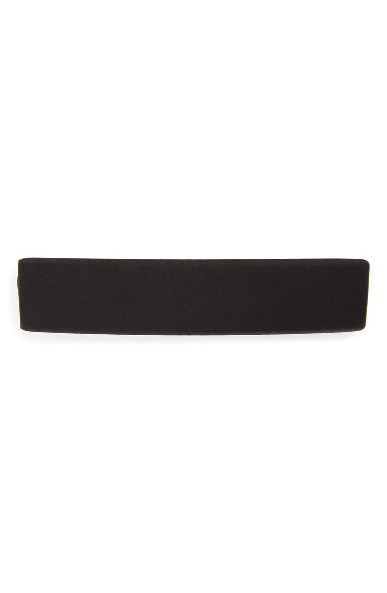 L. Erickson Silk Rectangle Barrette, Main, color, 