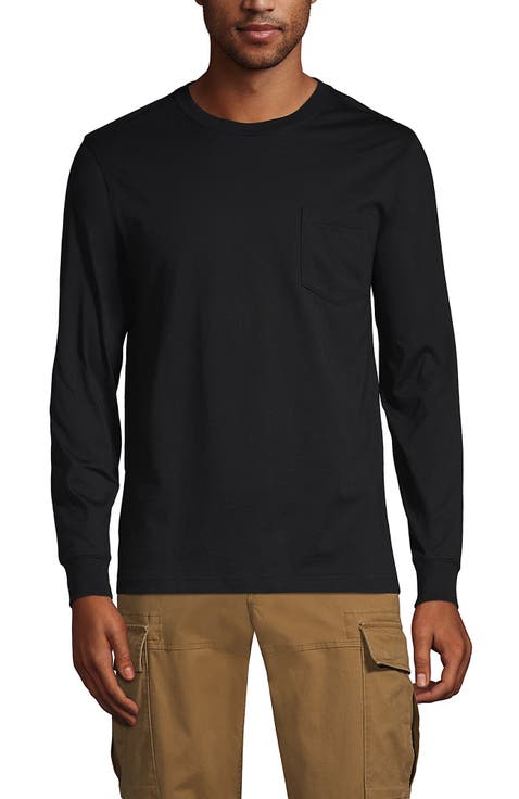 Super-T Long Sleeve T-Shirt with Pocket