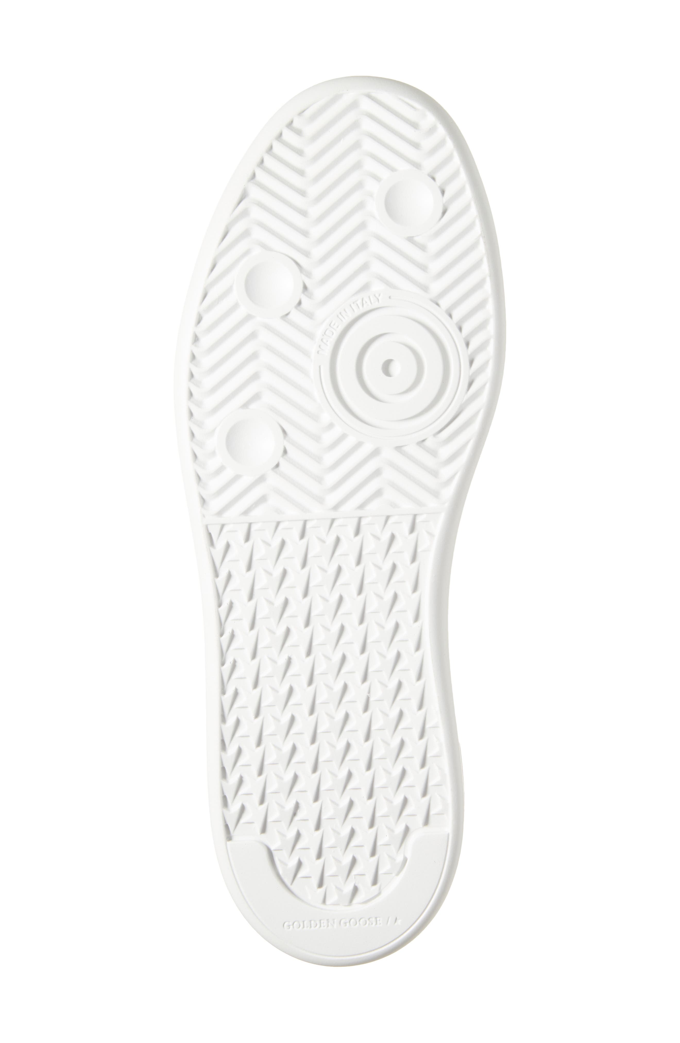 Golden Goose Purestar Sneaker, Alternate, color, Optic White / Champagne Beige