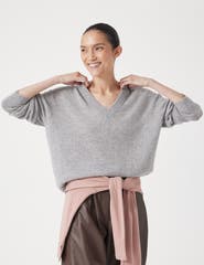 Hush Scarlett Cashmere V Neck Sweater