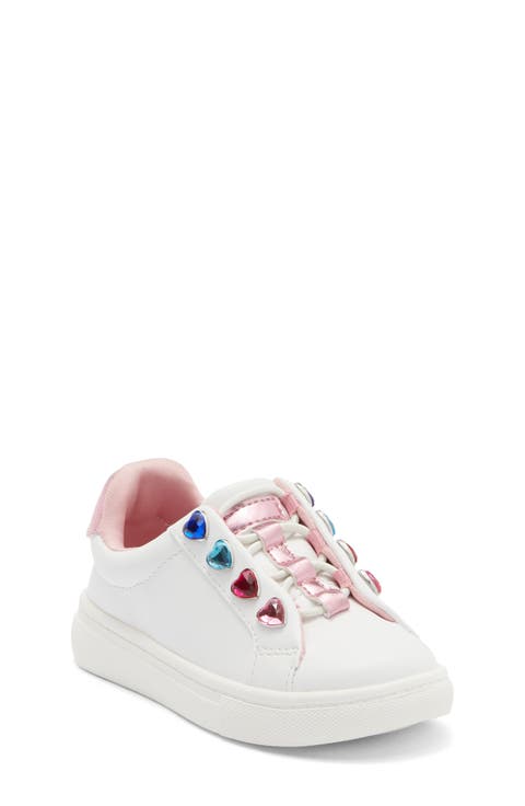 Kids' Saydie Jewel Heart Sneaker