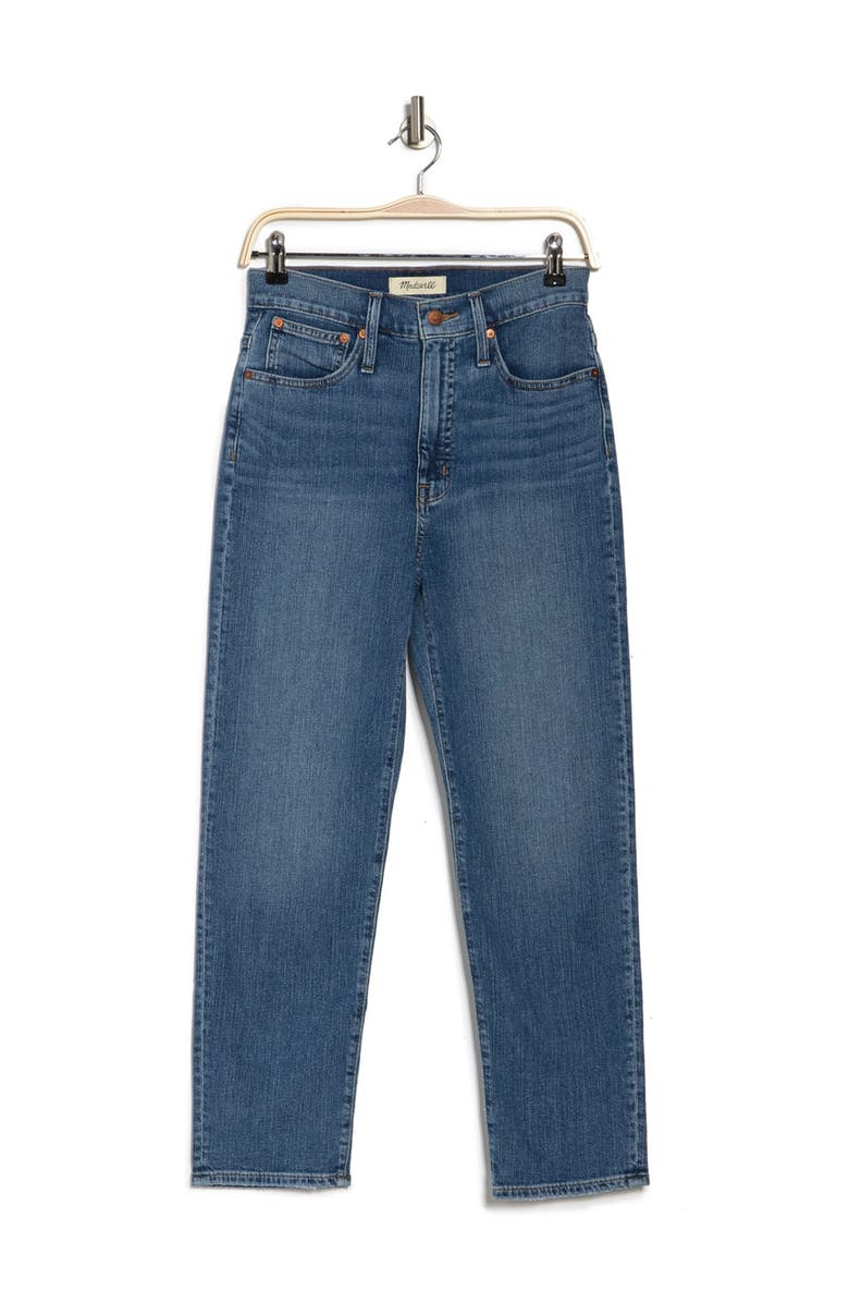 Madewell Classic Straight Leg Jeans, Alternate, color,