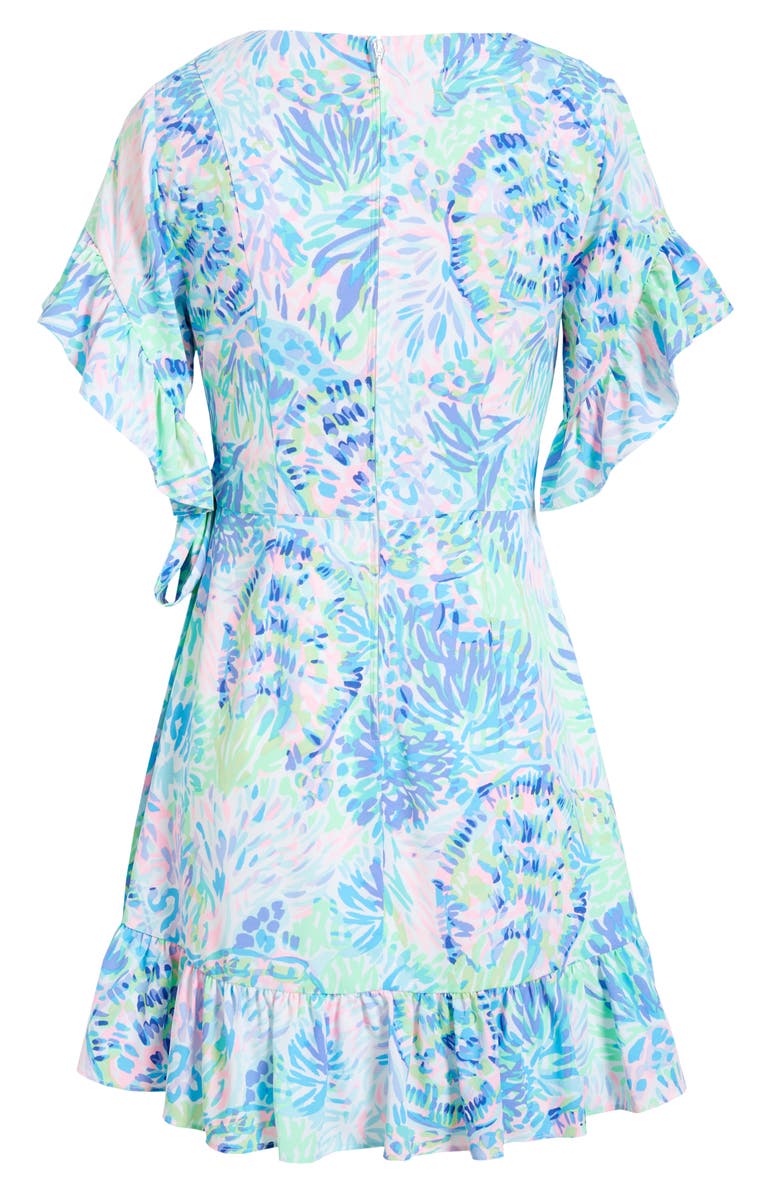 Lilly Pulitzer<sup>®</sup> Darlah Print Ruffle Dress, Alternate, color, 