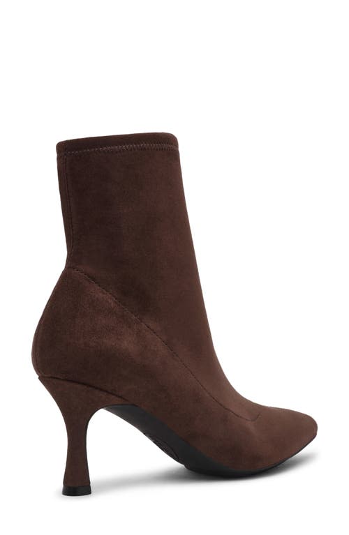 Anne Klein Reese Pointed Toe Boot In Brown