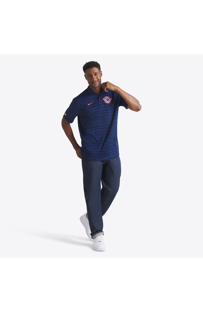 Nike Men's Nike Navy Houston Astros 2025 City Connect Authentic Collection Victory Performance Polo, Alternate, color, Navy